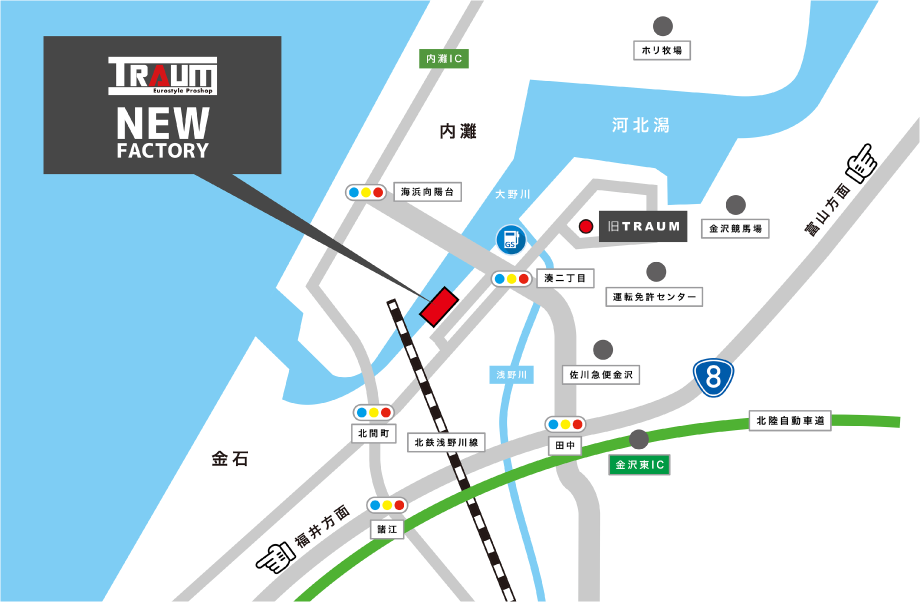 TRAUM NEW FACTORY MAP